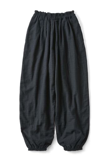 フェリシモギフトショップ | やわらか麻混ぽんわりパンツ〈ＢＫ〉リブイ