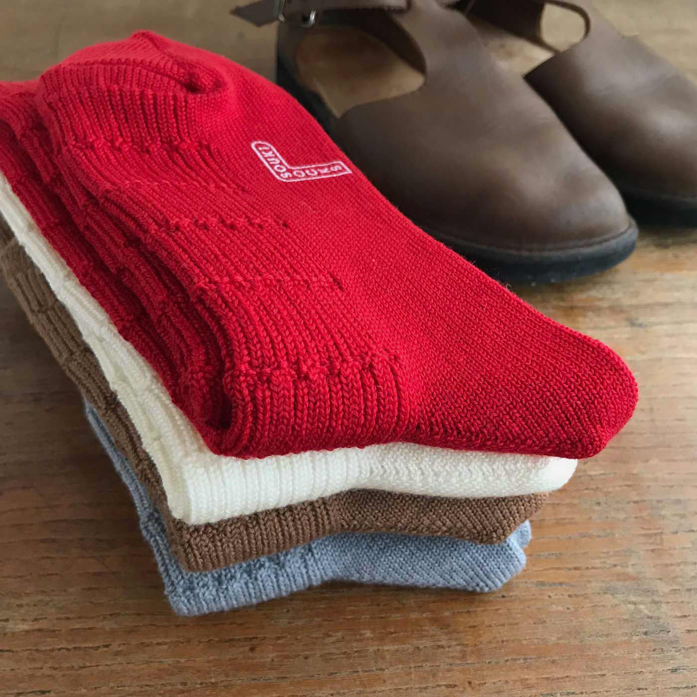 フェリシモギフトショップ|ウール91％　あったかでやわらか！ 厚みをおさえたファインウールソックス〈Hooh〉