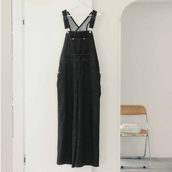 フェリシモギフトショップ | 石上美津江さんサロペ〈ＢＫデニム〉リブイン