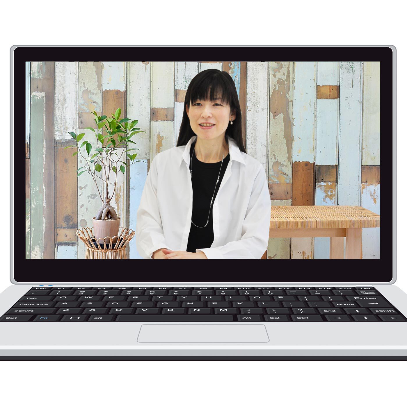 フェリシモギフトショップ|ＬＸ[フェリシモルクス]　アコヤ貝が育てた　極小ＫＥＳＨＩ（芥子）　ステーションロングネックレス