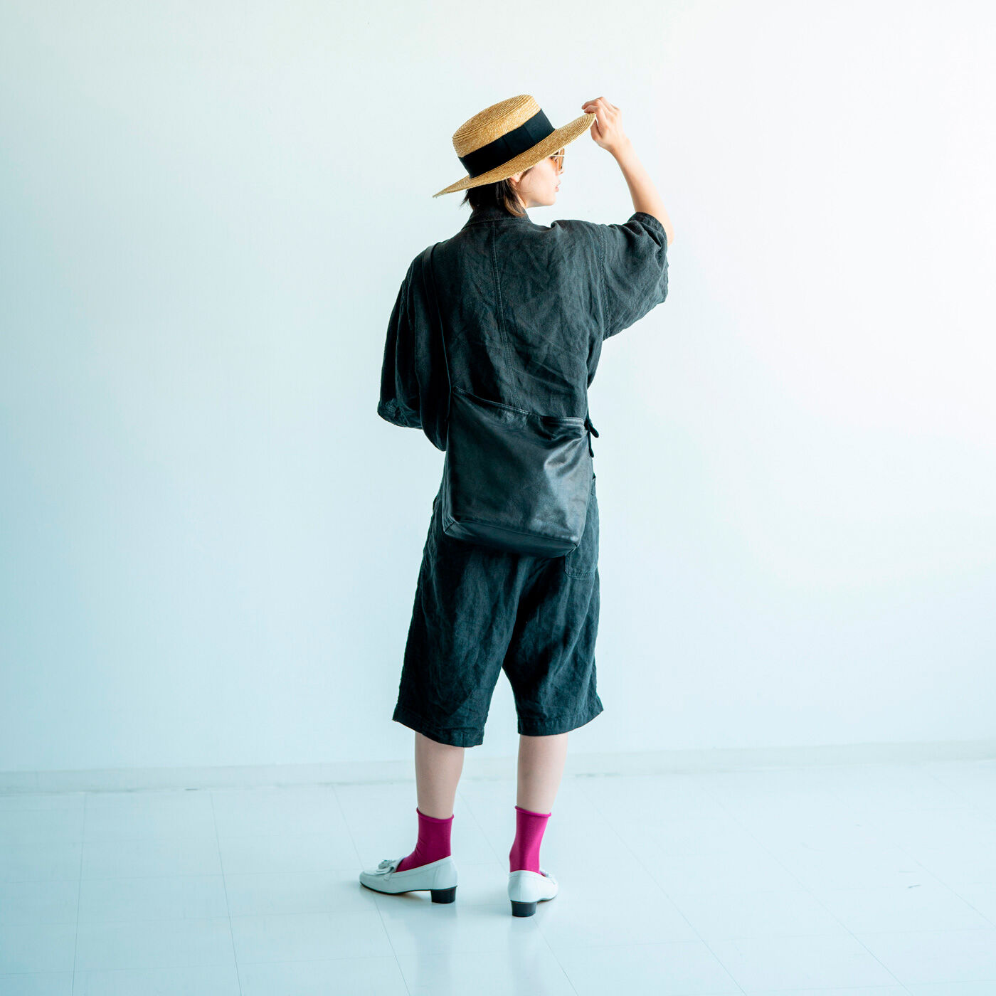 フェリシモギフトショップ|長田の靴職人と作った 職人本革のタッセルローファー〈ホワイト〉|オーソドックスなフォルムだから、長く履けるのが魅力。