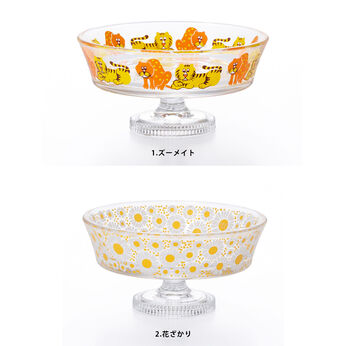 フェリシモギフトショップ | アデリアレトロ脚付きデザートグラス