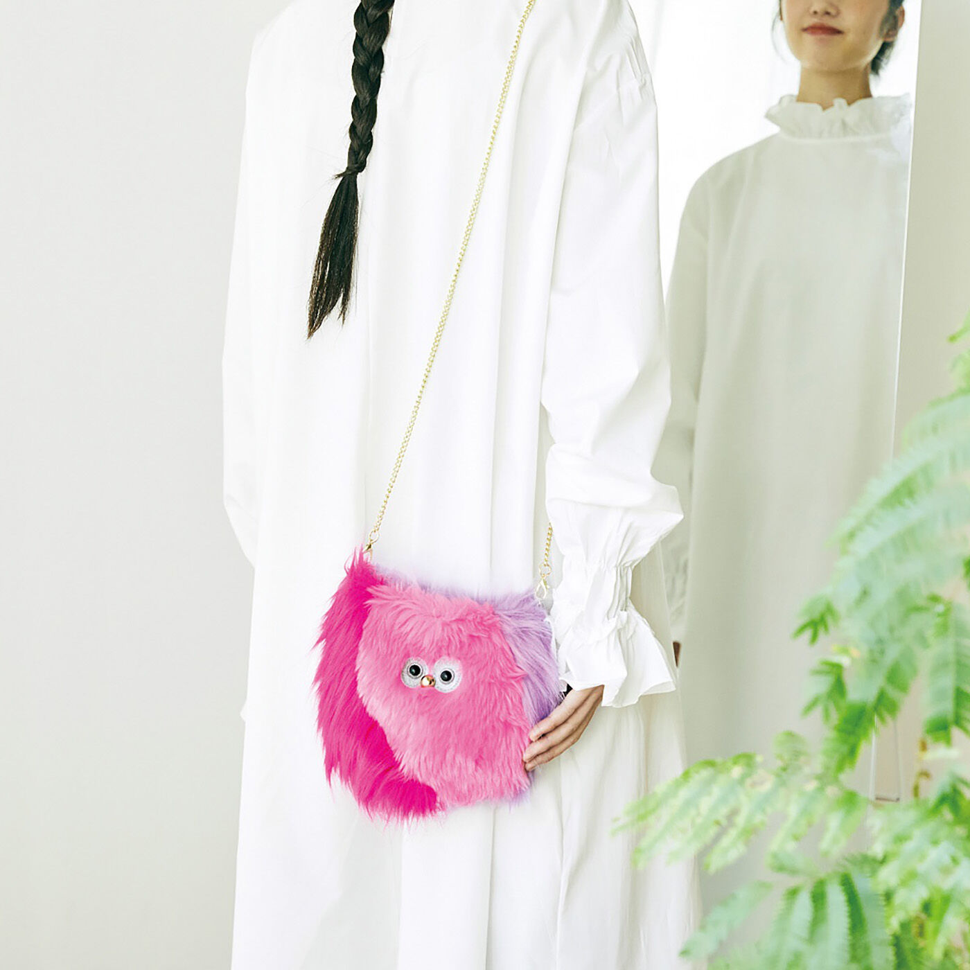 フェリシモギフトショップ|KAWAII COMPANY　いつも一緒にぴったりおでかけ　ともだちモンスター フォロミーポシェット