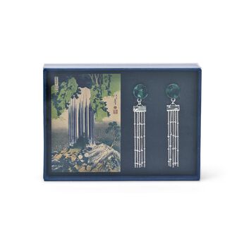 フェリシモギフトショップ | 諸国瀧廻りイヤアクセサリ〈養老の滝〉