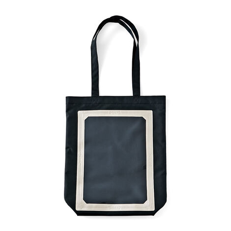 フェリシモギフトショップ | クリアファイルを楽しむマイミュージアムトート〈ブラック〉