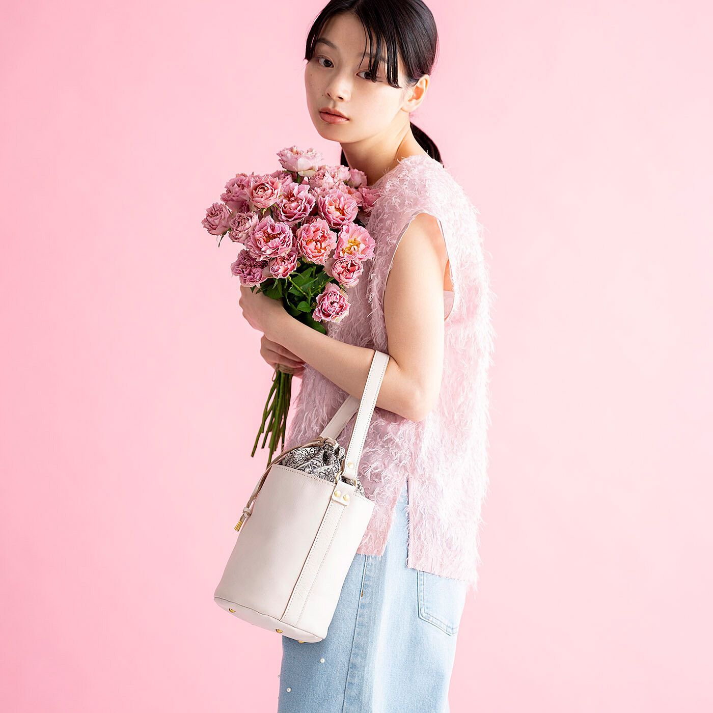 フェリシモ　日本の職人　ショルダーバッグ 日本の職人が心と技を尽くして生み出す「職人の春鞄」に2017新作