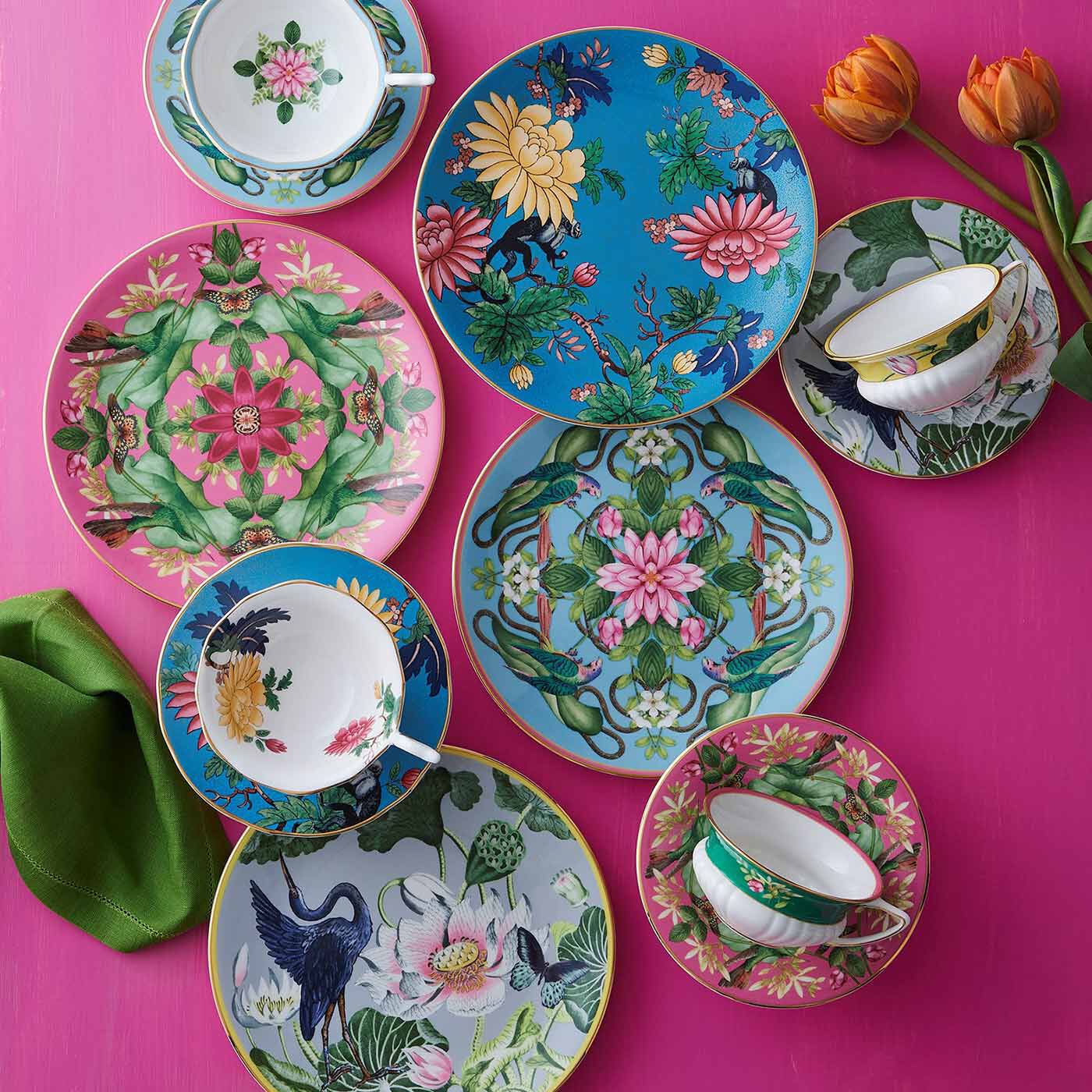 フェリシモギフトショップ|ＷＥＤＧＷＯＯＤ／ウエッジウッド　ワンダーラスト　ウォーターリリー　ティーカップ＆ソーサー
