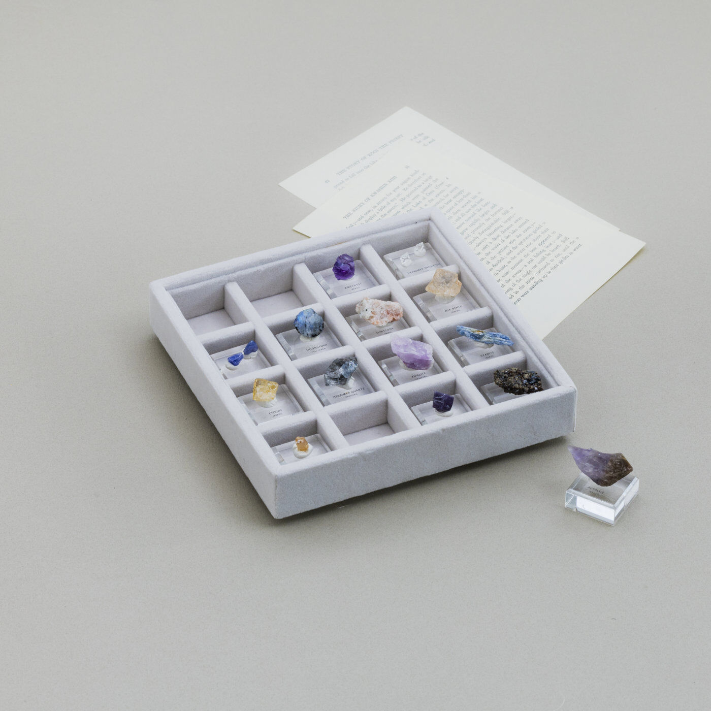 鉱石と宝石のコレクションケース 鉱物蒐集にぴったりな コレクションケース〈小〉｜SeeMONO