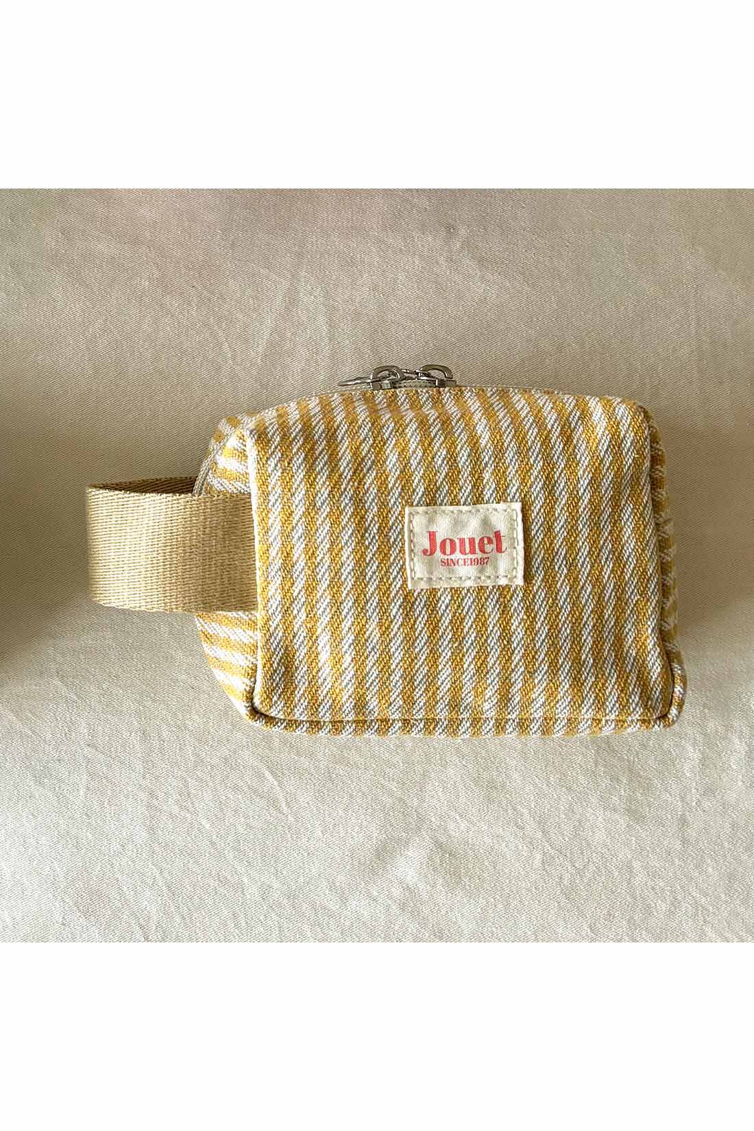 フェリシモギフトショップ|チェックポーチ【シロップ．バスケット】|2.イエロー