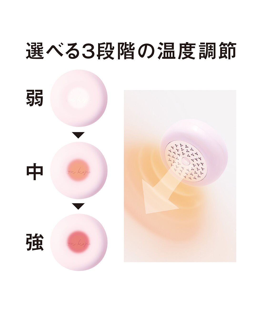 フェリシモギフトショップ|血行をよくして筋肉の凝りをほぐす　どこでも手軽にセルフお灸　繰り返し使える温灸器〈ピンク〉