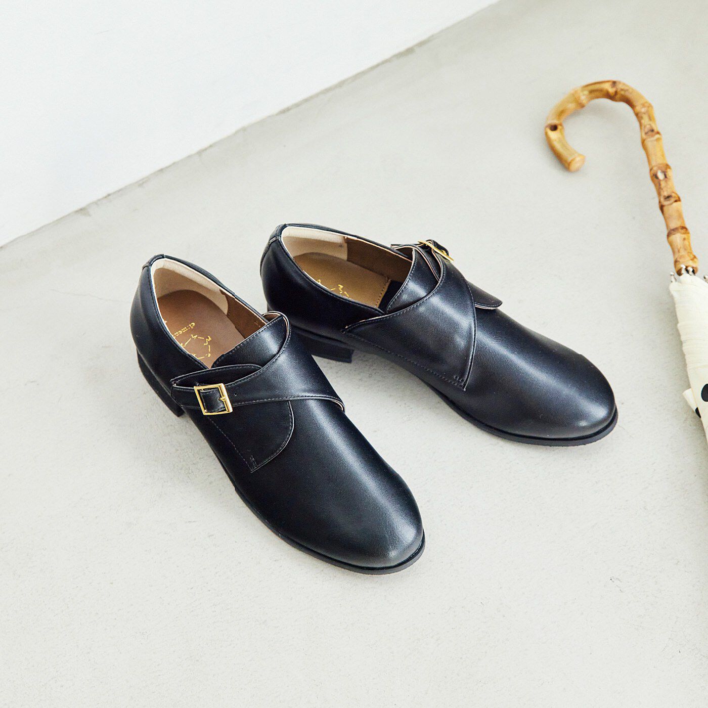 メフィスト(モビルス)ストラップシューズ Maison Margiela モンスター バックルレースアップシューズ Tabi
