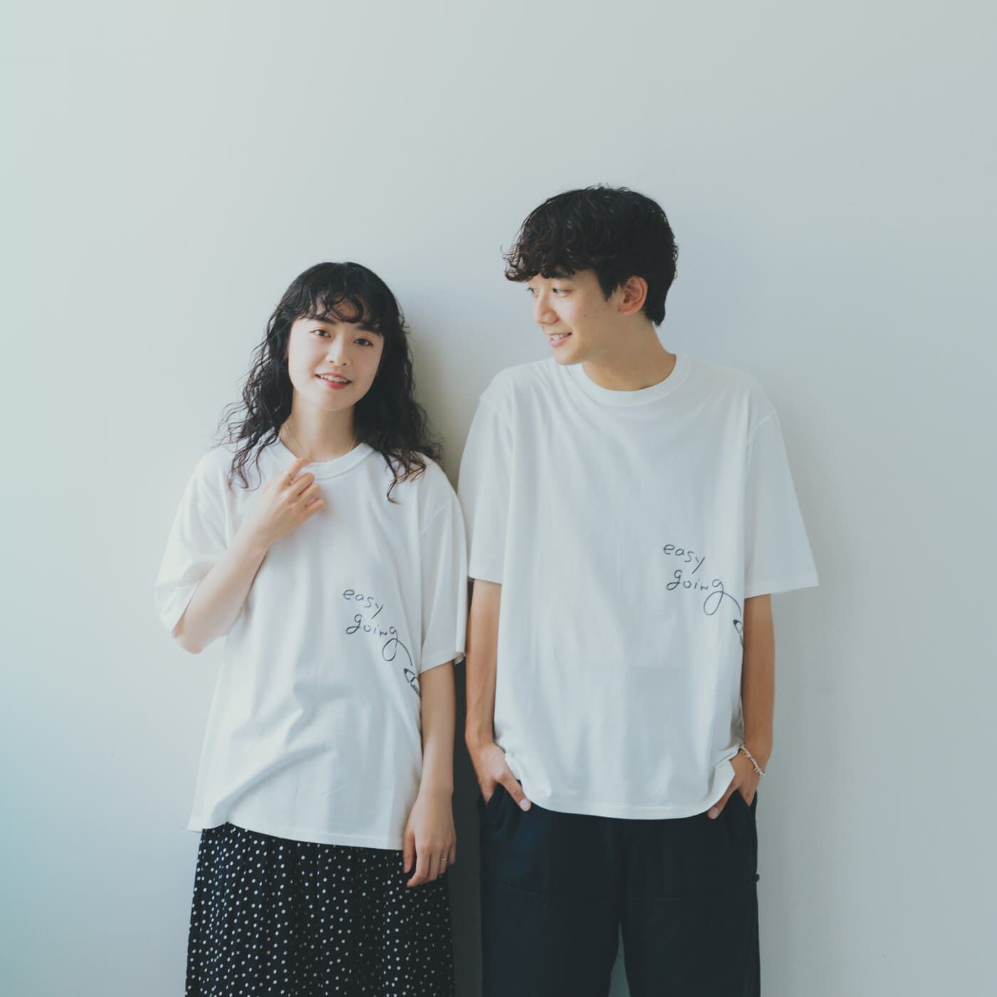フェリシモギフトショップ|HATSKI for このごろ　おおらかにいこうTシャツ