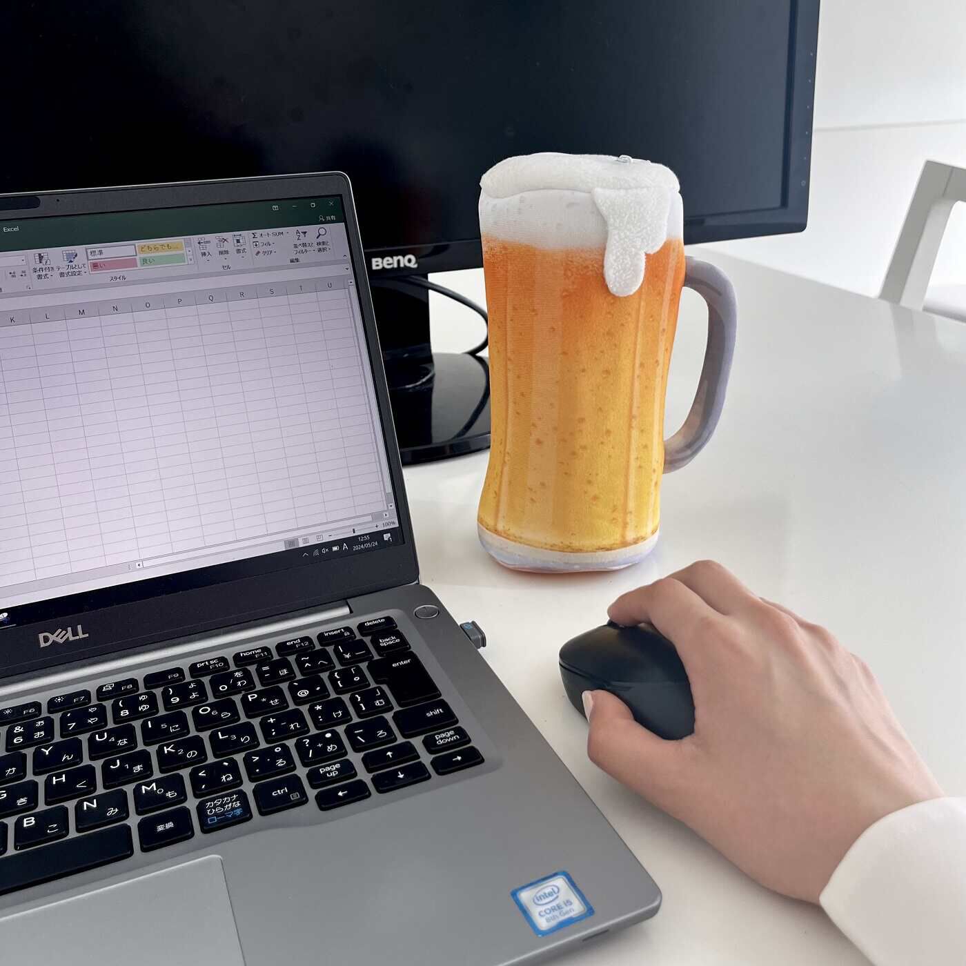 フェリシモギフトショップ|YOU＋MORE!　ペットボトルカバーにもなる　癒やしの生ビールポーチ