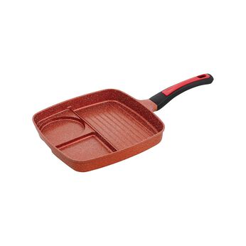 フェリシモギフトショップ | ３つの料理が一度にできる仕切りフライパン