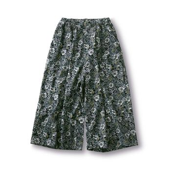 フェリシモギフトショップ | サニークラウズ冬の花畑キュロパン〈レディース〉
