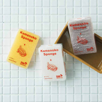 フェリシモギフトショップ | Ｌ＋キッチンでの相棒！亀の子スポンジ〈３色〉