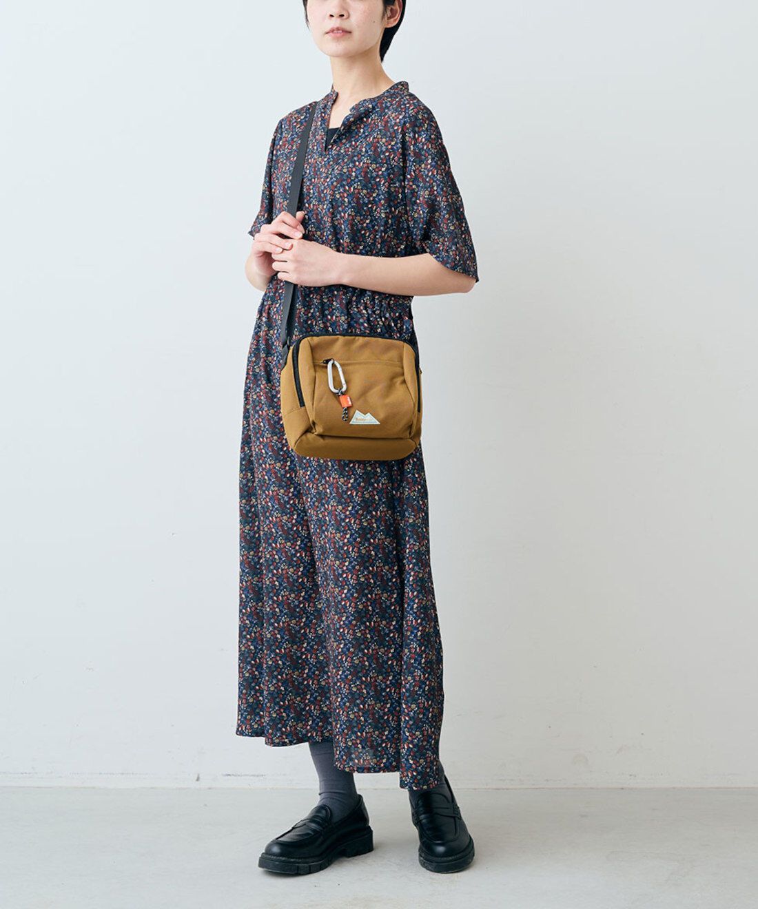 フェリシモギフトショップ|【WEB限定】仕切りミニショルダー【シロップ．バスケット】|モデル身長：163cm