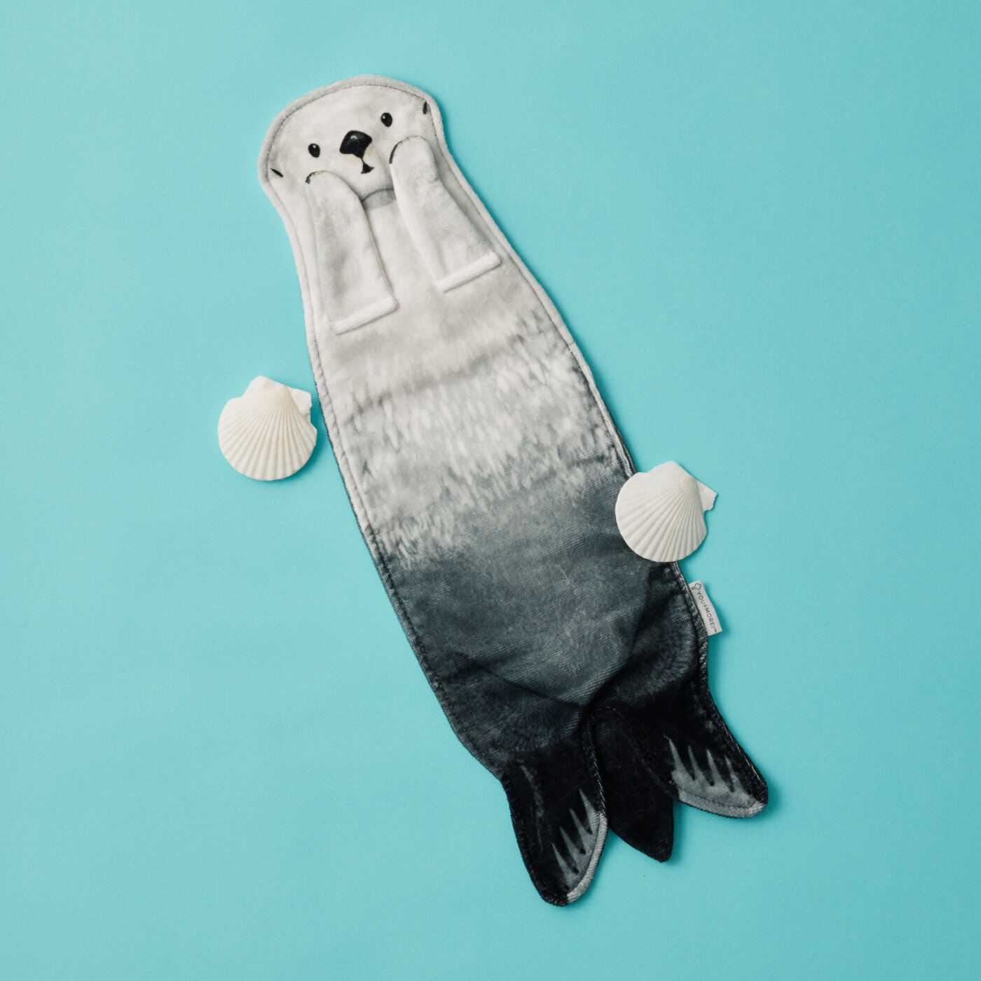 YOU＋MORE! おなかをなでなで ラッコのぶらーんタオル〈メイちゃん