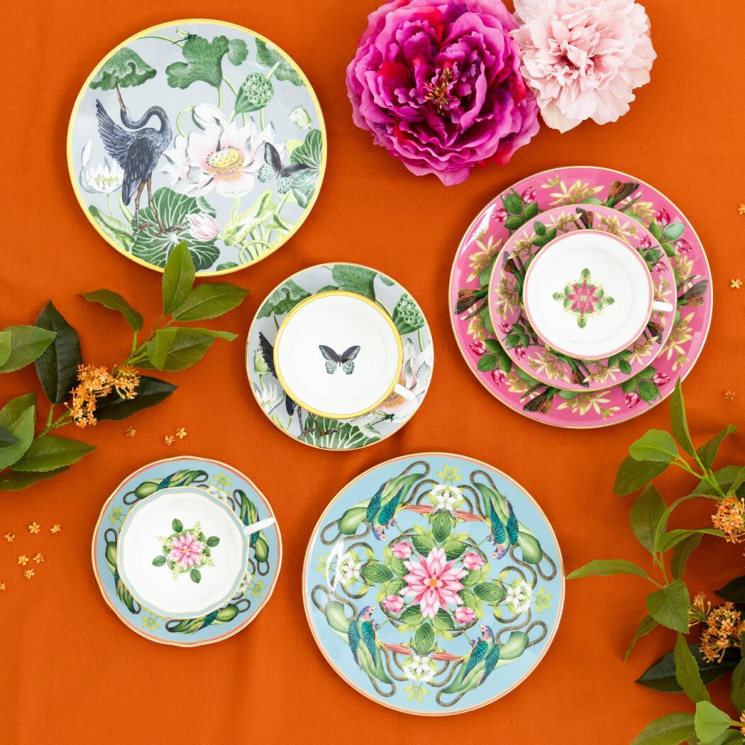 フェリシモギフトショップ|ＷＥＤＧＷＯＯＤ／ウエッジウッド　ワンダーラスト　ウォーターリリー　２０ｃｍプレート