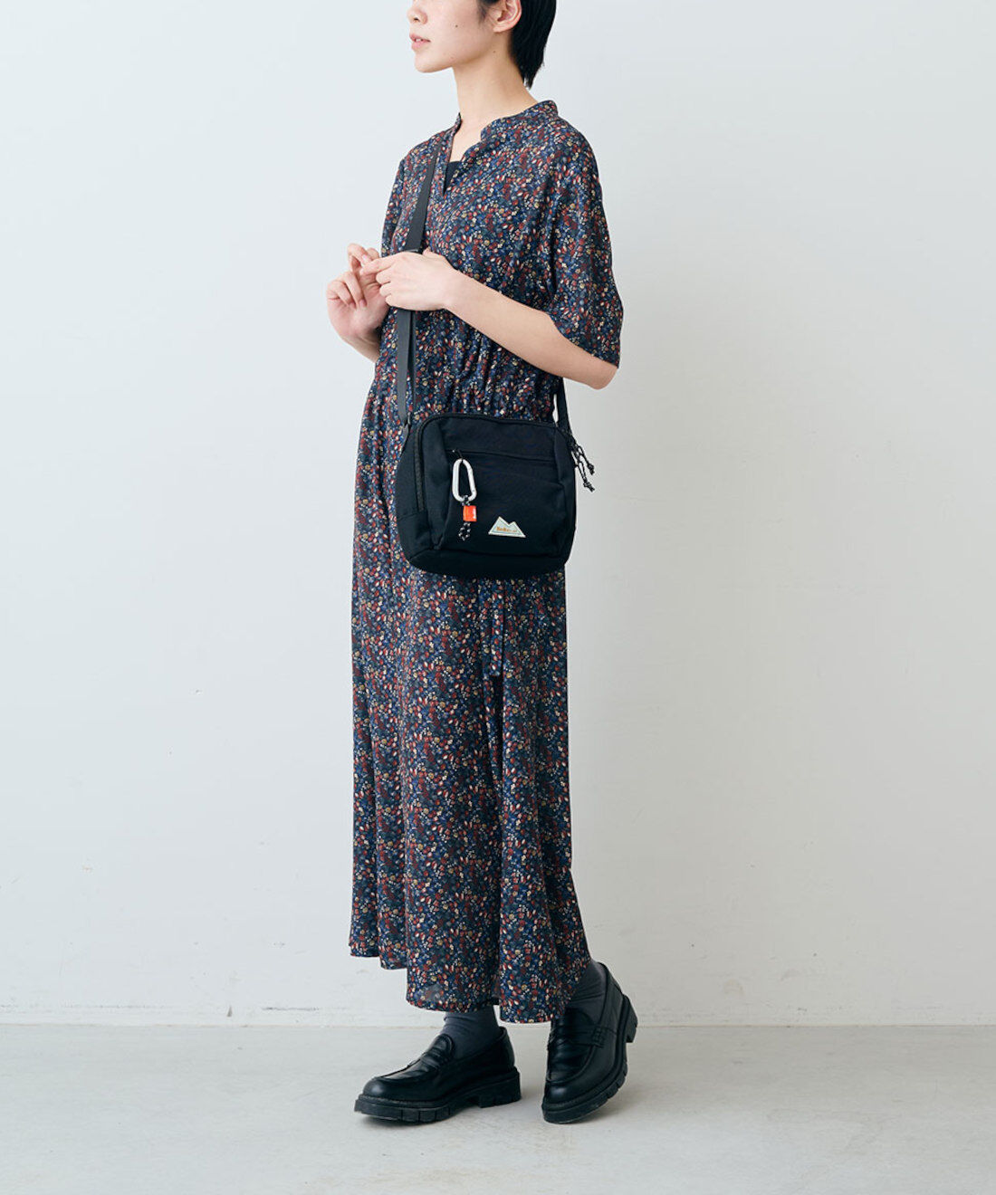 フェリシモギフトショップ|【WEB限定】仕切りミニショルダー【シロップ．バスケット】|女性モデル身長：163cm