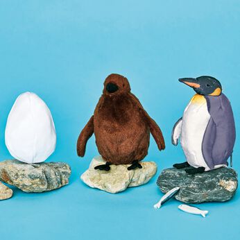 フェリシモギフトショップ | オウサマペンギン 3変化ぬいぐるみ
