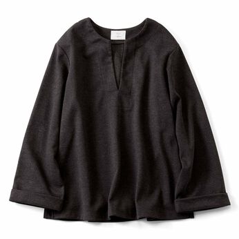 フェリシモギフトショップ | 上品カフタントップス〈ＤＧＹ〉リブイン