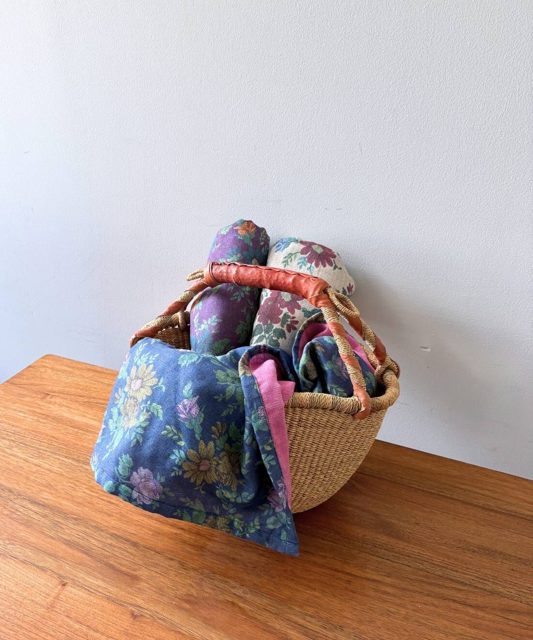 mensha!|【mensha! SELECT】ガーナで編まれたブルキナバスケット Mサイズ mensha!|【mensha! SELECT】ガーナで編まれたブルキナバスケット Mサイズ