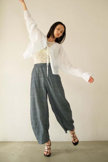 mensha!［メンシャ！］ | まるでデニム！？デニガーゼパンツ