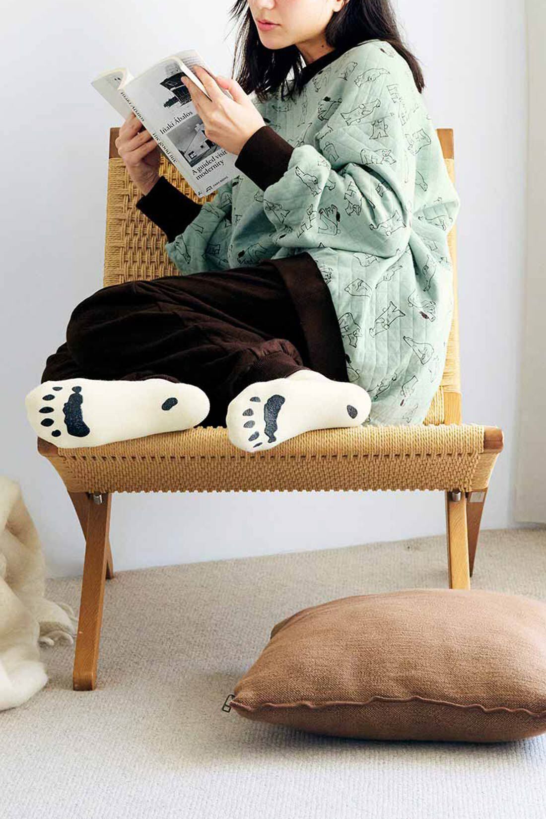 Live in comfort［リブインコンフォート］|旭山動物園・ボルネオの森応援商品　リブ イン コンフォート　ホッキョクグマと一緒にすやすや　ふんわりやさしいコットンのキルティングパジャマ