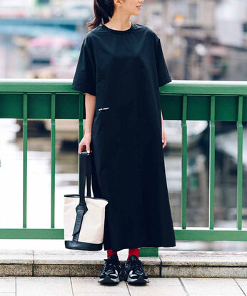 Live in comfort［リブインコンフォート］ | ノンストレス 撥水 ワンピース ブラック 黒