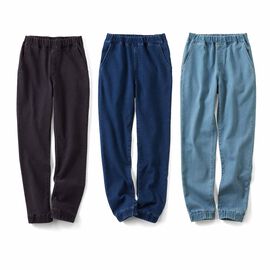 Live in  comfort | やわらか カットソー デニム ジョガー パンツ の会