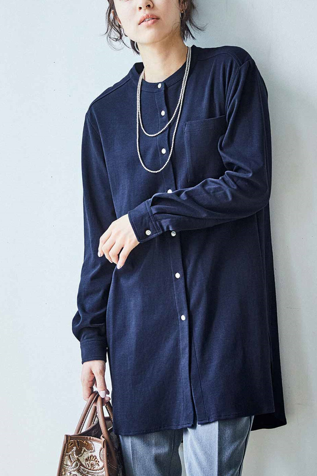 新品★ネイビーチュニック