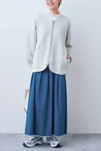 Live in comfort［リブインコンフォート］ | キルティングカットソーブルゾン〈ＩＶ〉リブイン