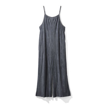 Live in  comfort | 伸びやかプリーツのオールインワン〈ＧＹ〉