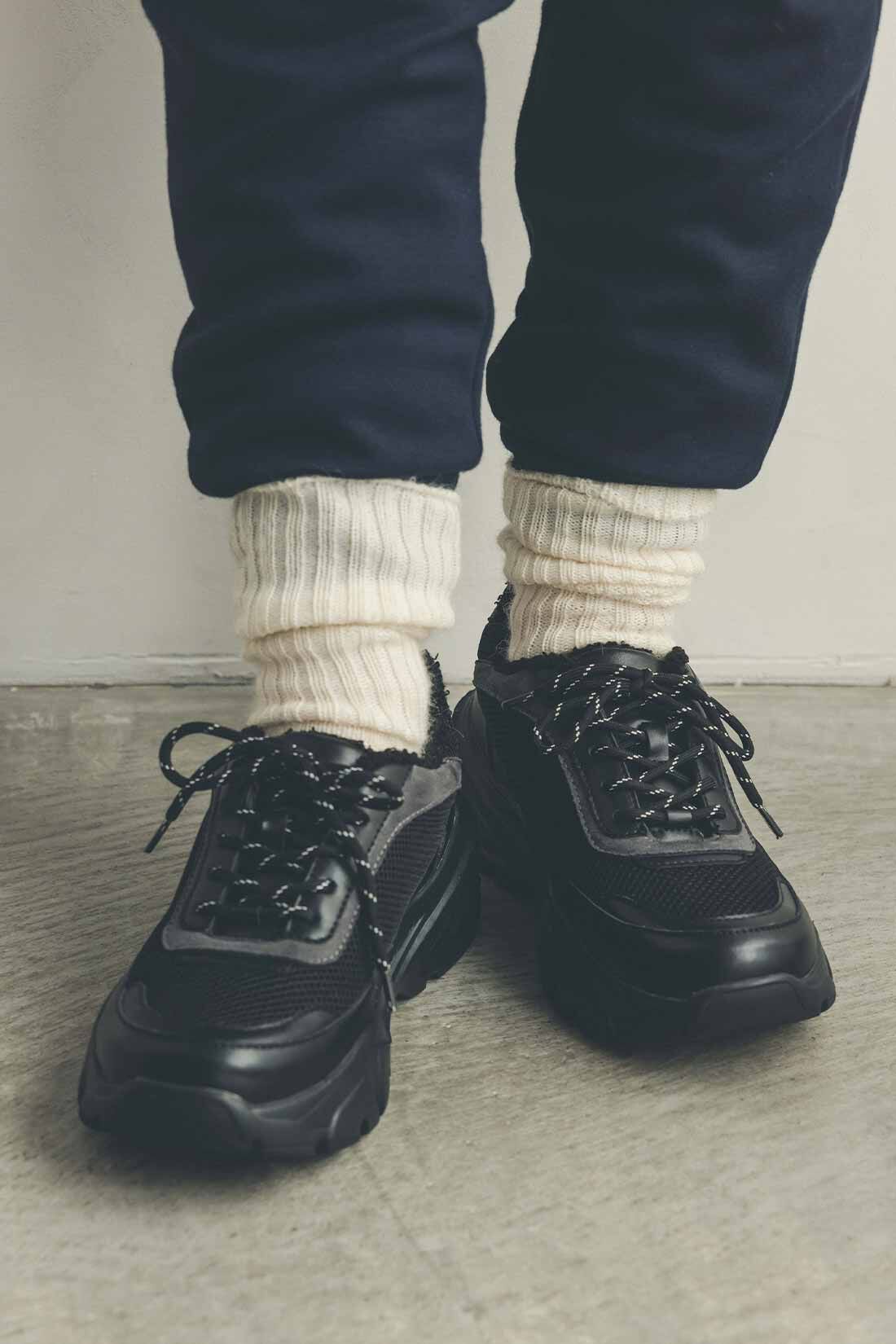 Live in  comfort|リブ イン コンフォート 軽くて歩きやすい 内側くるくるボアのあったかスニーカー【まとめ買いキャンペーン】