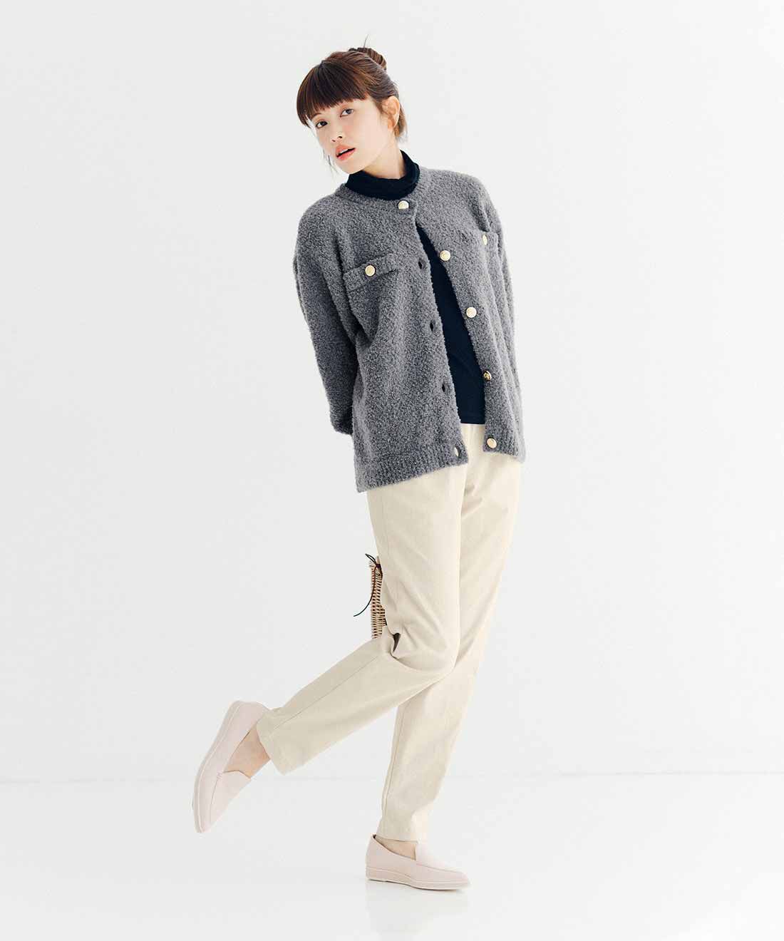 Live in comfort［リブインコンフォート］|リブ イン コンフォート まるではいてないみたい!? ふんわり裏微起毛になった スーパー伸び軽テーパードパンツの会