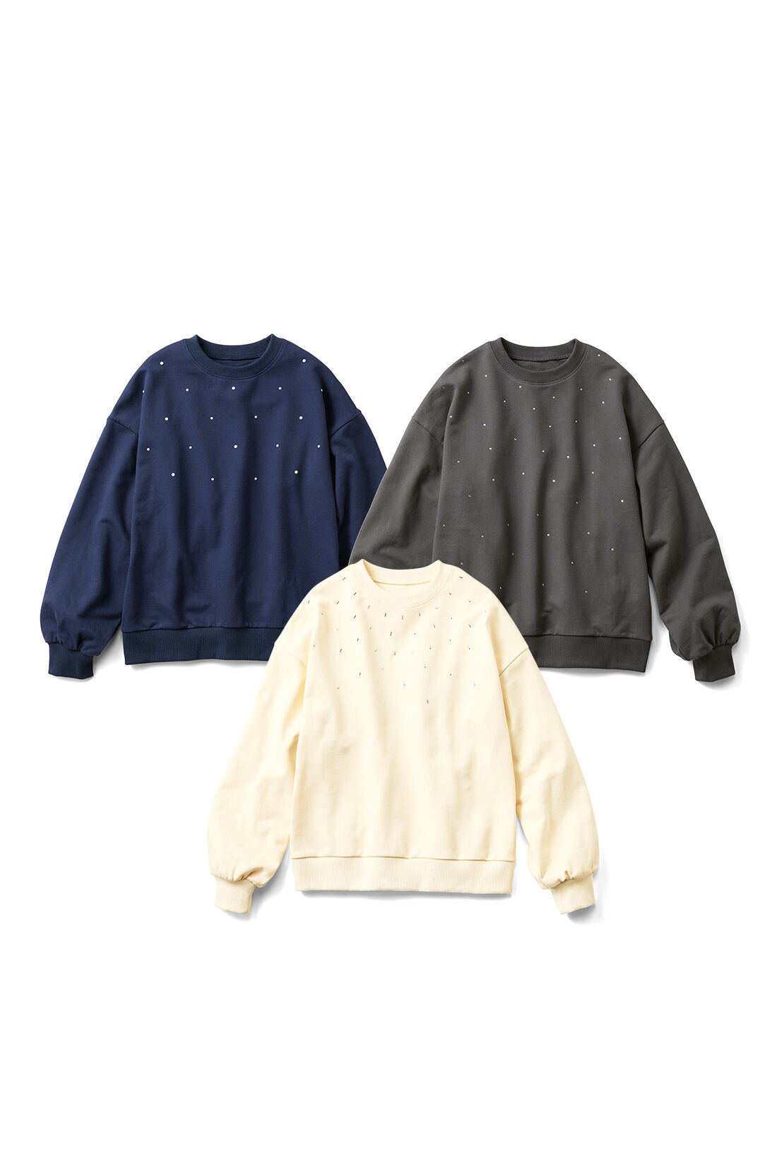 新品 23区ゴルフ でけ 裏毛 スウェット プルオーバー 23Fondation LL