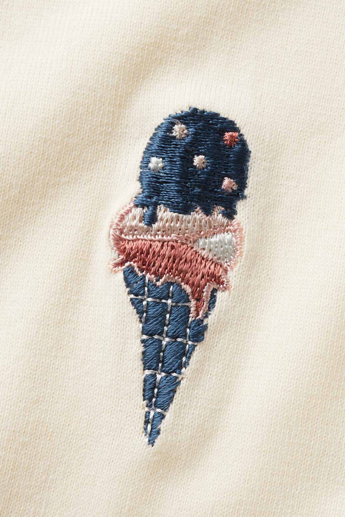 Live in comfort［リブインコンフォート］|リブ イン コンフォート ハーロウアイスクリームさんとコラボ 接触冷感＆吸汗速乾で涼やか アイスコットンすそドロストTシャツの会