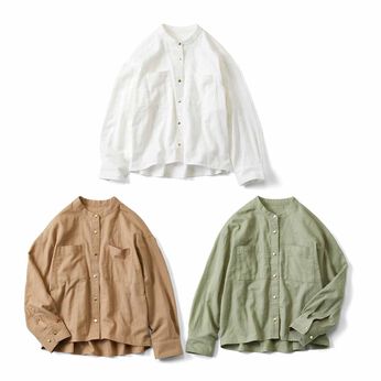 Live in comfort［リブインコンフォート］ | ダブルガーゼ やわらか コットン シャツ の会