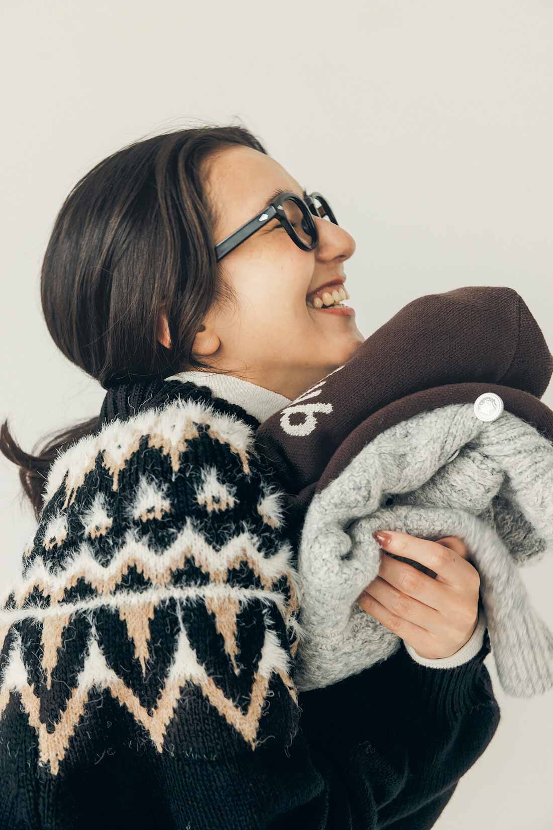 Live in  comfort|リブ イン コンフォート 人気スタイリスト 石上美津江さんとつくった そろえておきたいいろいろニットトップスの会