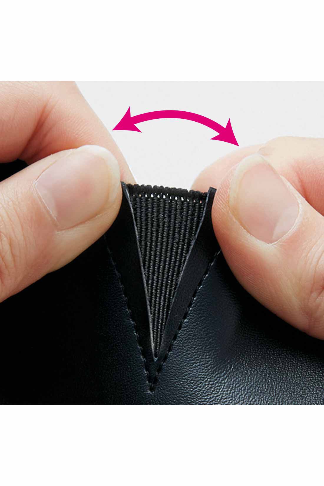 Live in  comfort|リブ イン コンフォート　はまじとコラボ　カジュアルスタイルがきれいめにまとまる　やわらかフラットシューティ