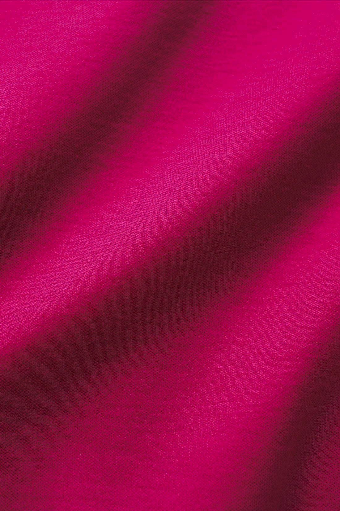 Live in  comfort|Live love cottonプロジェクト　リブ イン コンフォート　抗菌防臭加工がうれしい なめらかオーガニックコットンノースリーブトップス〈ピンク〉|シルケット加工で、シルクのような滑らかな表面感に。上品な見た目はもちろん、肌ざわりのよさも抜群。抗菌防臭加工で安心。