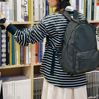 Live in  comfort | 刺しゅう　コットンボーダーＴ〈ＢＫ〉リブ