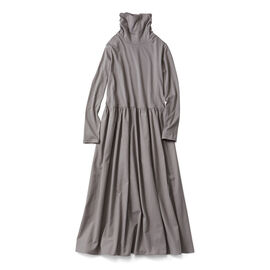 Live in  comfort | コットンタートルインナーワンピースリブイン