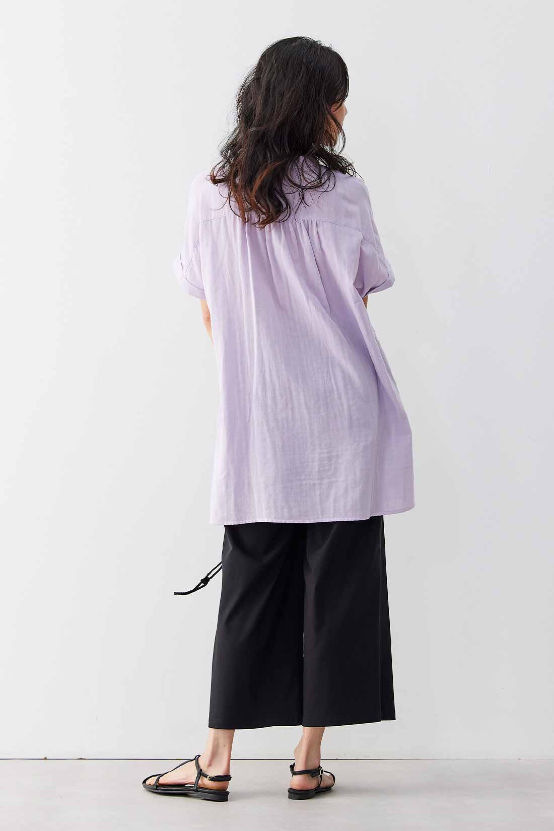 Live in  comfort|リブ イン コンフォート ぐーんと伸びてノンストレス！ すっきり美脚な スーパー伸び軽ガウチョパンツの会