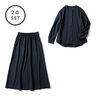雨の日も余裕　撥水セットアップ〈ＤＧＹ〉リブイン