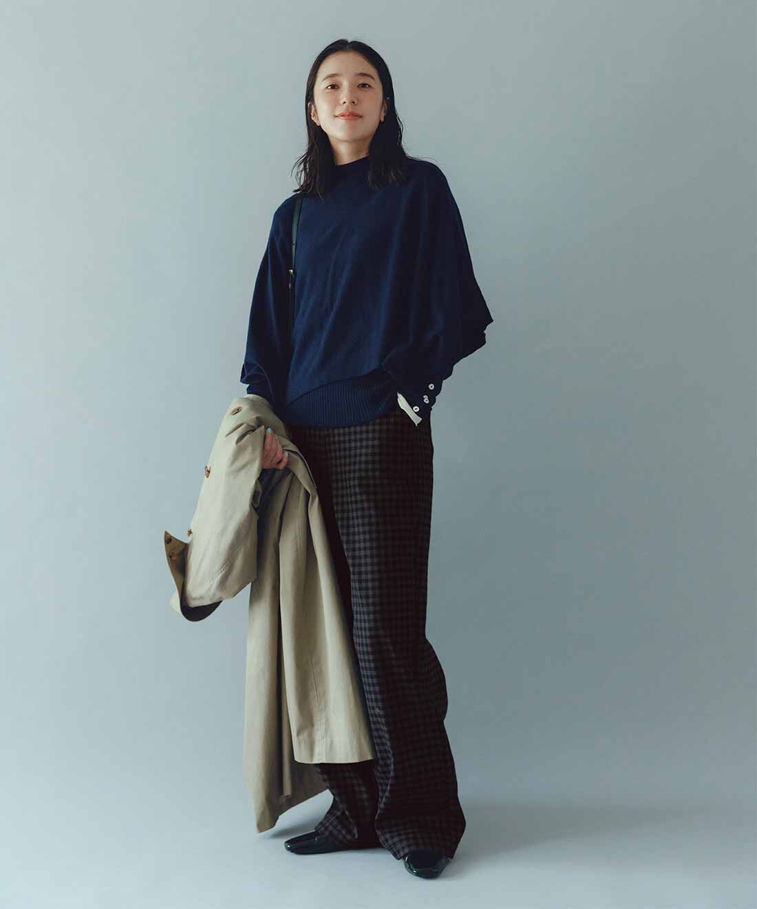 Live in comfort［リブインコンフォート］|リブ イン コンフォート 一瞬できれい見えがかなう ケープ＆リブニットトップスセット