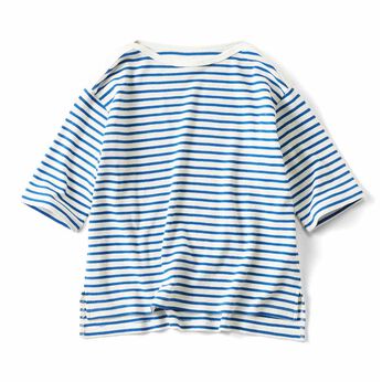 Live in  comfort | Ｌｉｖｅ　ｌｏｖｅ　ｃｏｔｔｏｎ 肌心地 やわらか 大人 ボーダー ワッフル トップス 会