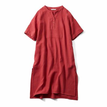 Live in  comfort | 着るほどにＷＧロングチュニック〈ＲＤ〉リブイン