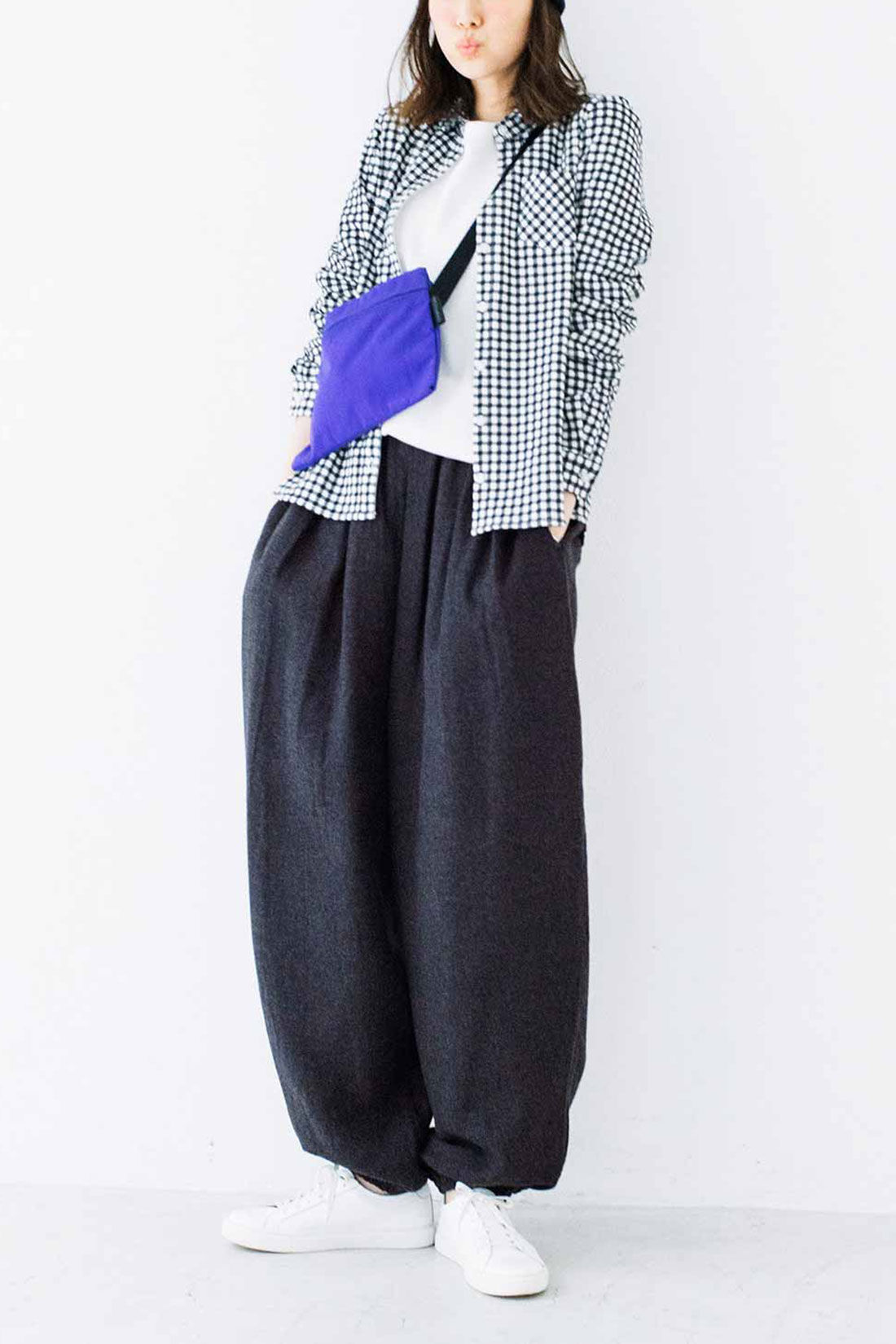 Live in  comfort|リブ イン コンフォート　動きやすくて暖かい！ ふわふわコットンネル起毛の裏ガーゼぽんわりパンツ【ぽんわりパンツまとめ買いキャンペーン】